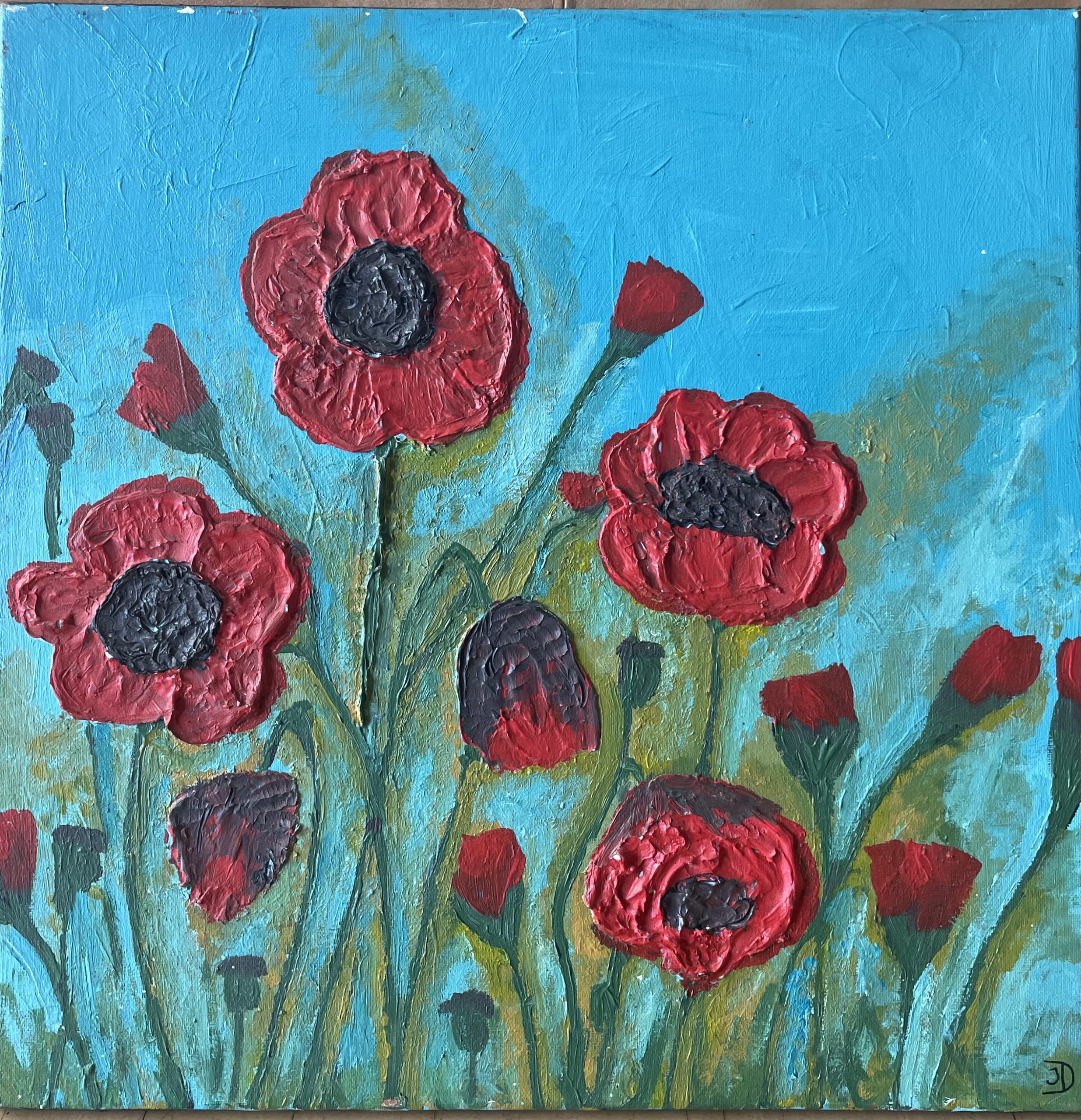 Wild Poppies by Janni Danielsen